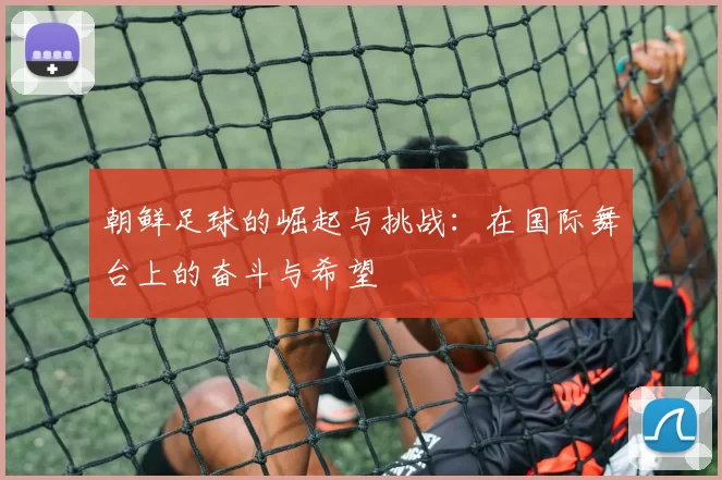 朝鲜足球的崛起与挑战：在国际舞台上的奋斗与希望